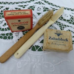 old fashioned toothbrush